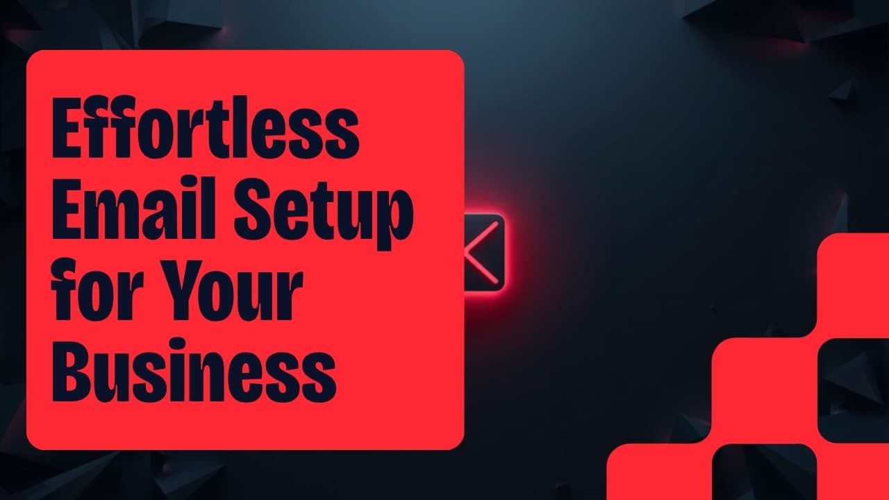 Professional business email setup guide — cPanel